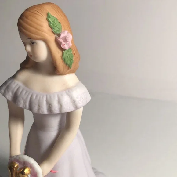 Girls Sweet sixteen celebration growing up figurine